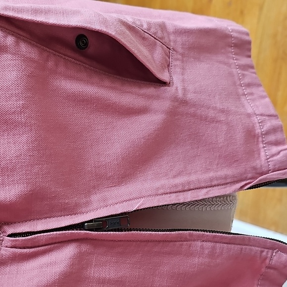 The North Face Shipler Women's Pink Canvas Twill Utility Jacket Hooded Pullover - Picture 2 of 12